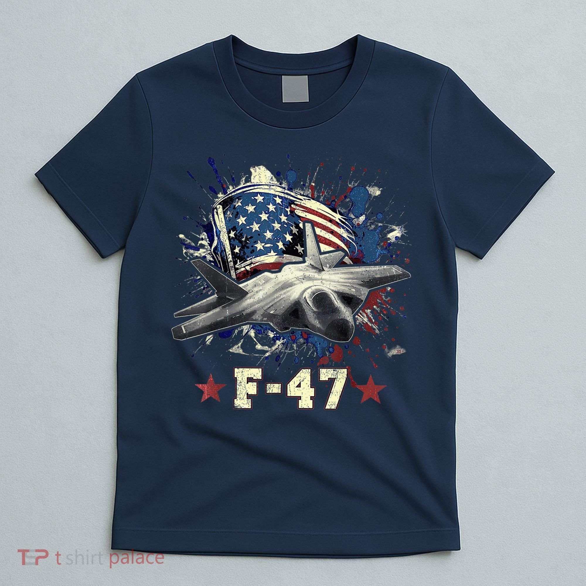 F-47 Next Generation Fighter Jet Aviation Airshow T-Shirt