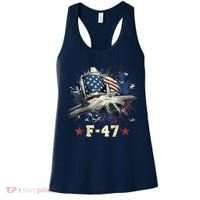F-47 Next Generation Fighter Jet Aviation Airshow Women's Tank Top thumb 0
