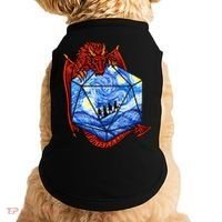 Funny Nerdy Gamer Fantasy Art Starry Night Doggie Tank thumb 0