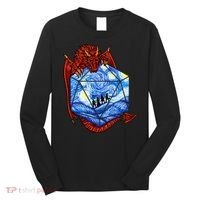 Funny Nerdy Gamer Fantasy Art Starry Night Long Sleeve Shirt thumb 0