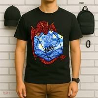 Funny Nerdy Gamer Fantasy Art Starry Night T-Shirt thumb 6