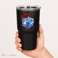 Funny Nerdy Gamer Fantasy Art Starry Night Tumbler thumb 2