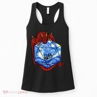 Funny Nerdy Gamer Fantasy Art Starry Night Women's Tank Top thumb 0