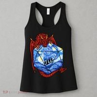 Funny Nerdy Gamer Fantasy Art Starry Night Women's Tank Top thumb 3