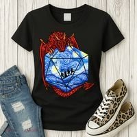 Funny Nerdy Gamer Fantasy Art Starry Night Women's T-Shirt thumb 3