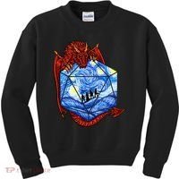 Funny Nerdy Gamer Fantasy Art Starry Night Kids Sweatshirt thumb 0
