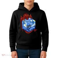 Funny Nerdy Gamer Fantasy Art Starry Night Kids Hoodie thumb 4