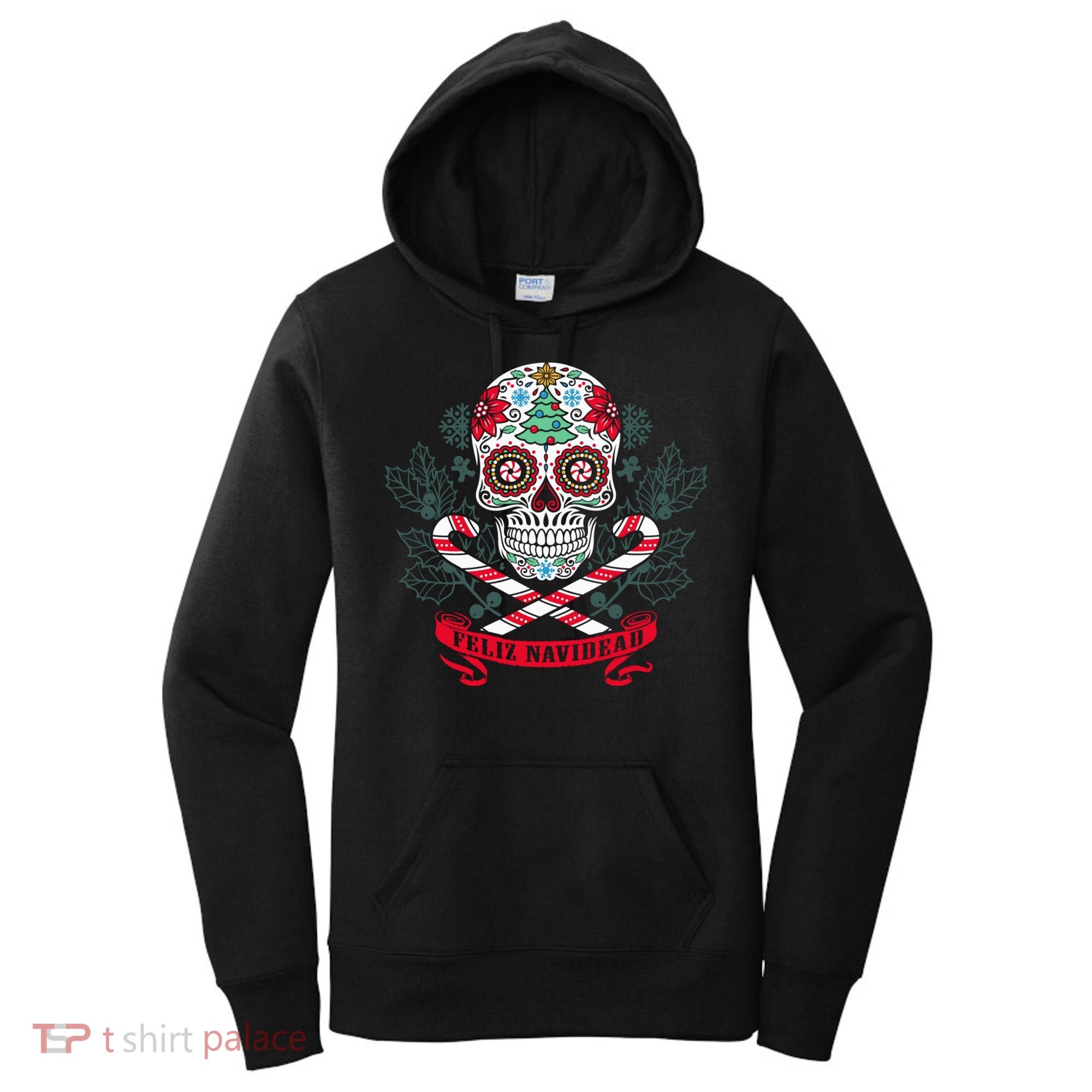 Feliz Navidad Holiday Season Christmas Xmas Mexican Women's Hoodie