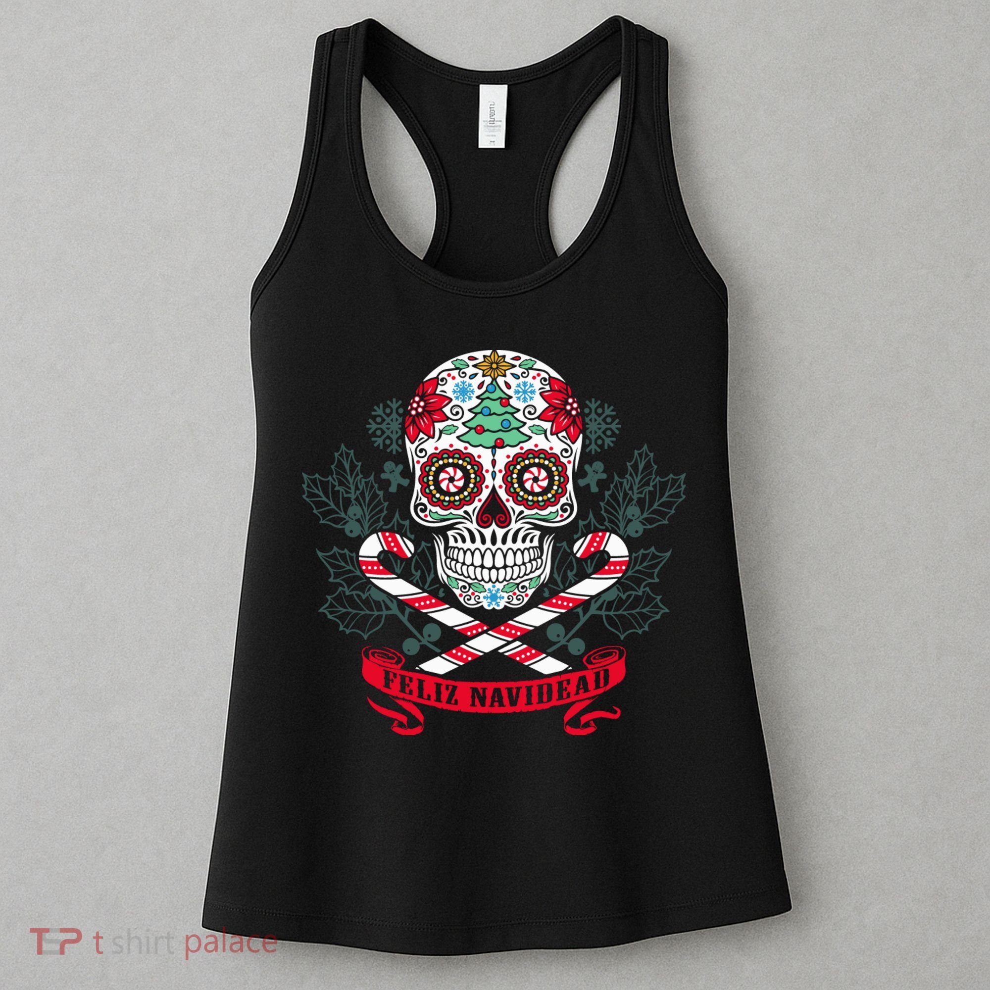 Feliz Navidad Holiday Season Christmas Xmas Mexican Women's Tank Top