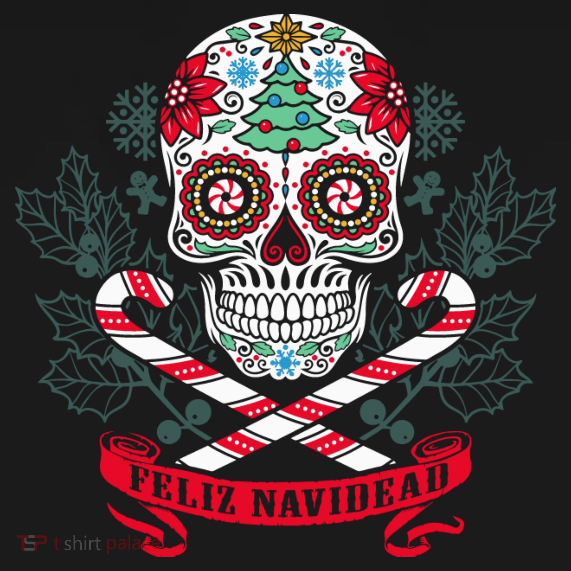 Feliz Navidad Holiday Season Christmas Xmas Mexican Tank Top