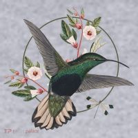 Floral Nature Hummingbird Women's Sweatshirt thumb 2