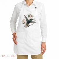 Floral Nature Hummingbird Apron thumb 2