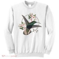 Floral Nature Hummingbird Sweatshirt thumb 0