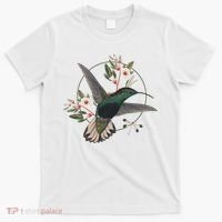 Floral Nature Hummingbird T-Shirt thumb 0