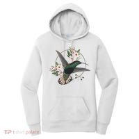 Floral Nature Hummingbird Women's Hoodie thumb 0