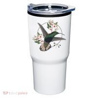 Floral Nature Hummingbird Tumbler thumb 0