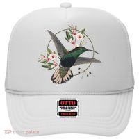 Floral Nature Hummingbird Hat thumb 0