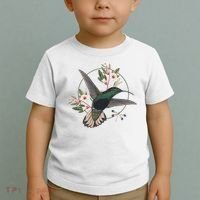 Floral Nature Hummingbird Toddler T-Shirt thumb 2