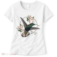 Floral Nature Hummingbird Women's T-Shirt thumb 0