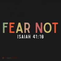 Fear Not Isaiah 41 10 God Faith Jesus Christianity Women's Tank Top thumb 5