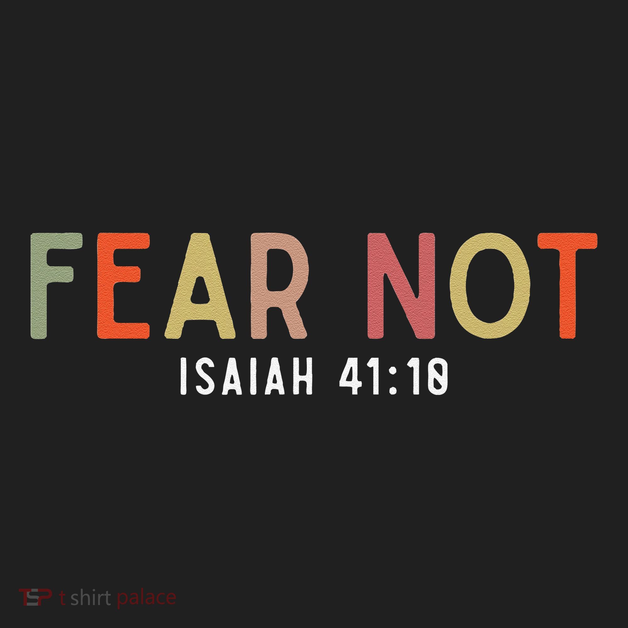 Fear Not Isaiah 41 10 God Faith Jesus Christianity Golf Towel