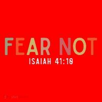 Fear Not Isaiah 41 10 God Faith Jesus Christianity Santa Hat thumb 1