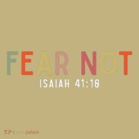 Fear Not Isaiah 41 10 God Faith Jesus Christianity Mousepad thumb 1