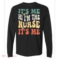 Future Nurse im a Nurse For School Nurse Funny Comfort Colors Heavyweight Long Sleeve T-Shirt thumb 0