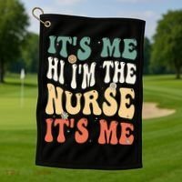 Future Nurse im a Nurse For School Nurse Funny Golf Towel thumb 1