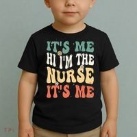 Future Nurse im a Nurse For School Nurse Funny Toddler T-Shirt thumb 2
