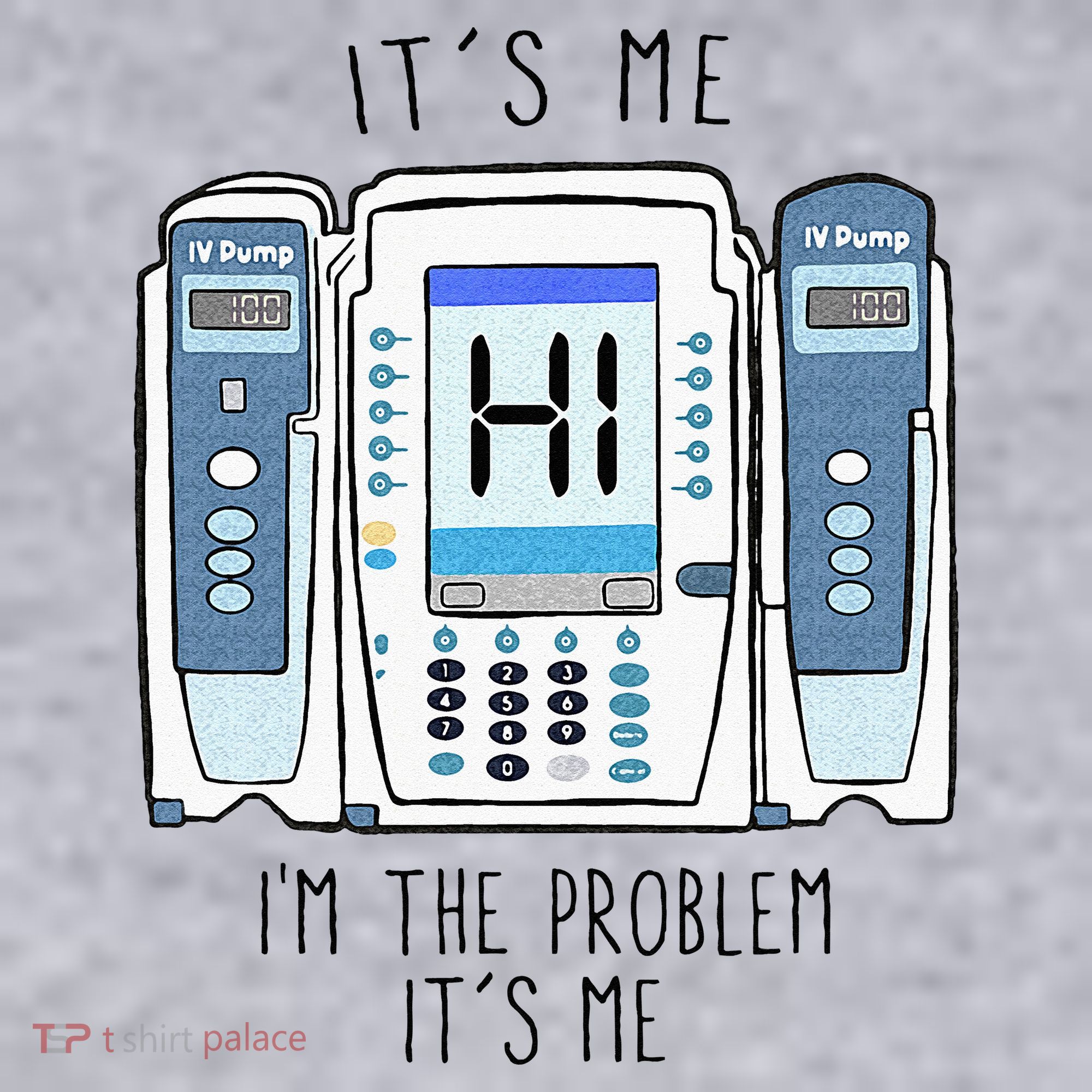 Funny Nurse Im The Problem IV Pump ER Icu Med Surg Rn Women's Sweatshirt