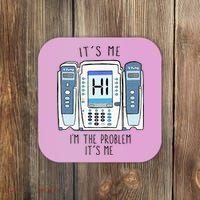 Funny Nurse Im The Problem IV Pump ER Icu Med Surg Rn Coaster thumb 0