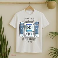 Funny Nurse Im The Problem IV Pump ER Icu Med Surg Rn T-Shirt thumb 2