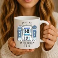 Funny Nurse Im The Problem IV Pump ER Icu Med Surg Rn Coffee Mug thumb 3