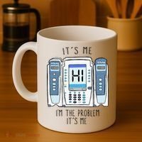 Funny Nurse Im The Problem IV Pump ER Icu Med Surg Rn Coffee Mug thumb 4