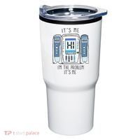 Funny Nurse Im The Problem IV Pump ER Icu Med Surg Rn Tumbler thumb 0