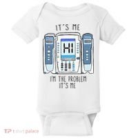 Funny Nurse Im The Problem IV Pump ER Icu Med Surg Rn Baby Bodysuit thumb 0