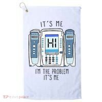 Funny Nurse Im The Problem IV Pump ER Icu Med Surg Rn Golf Towel thumb 0