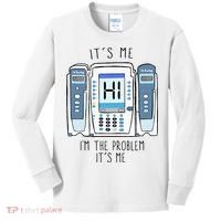Funny Nurse Im The Problem IV Pump ER Icu Med Surg Rn Kids Long Sleeve Shirt thumb 0