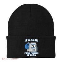 Funny Nurse IM The Problem Iv Pump Er Icu Med Surg Rn Beanie thumb 0