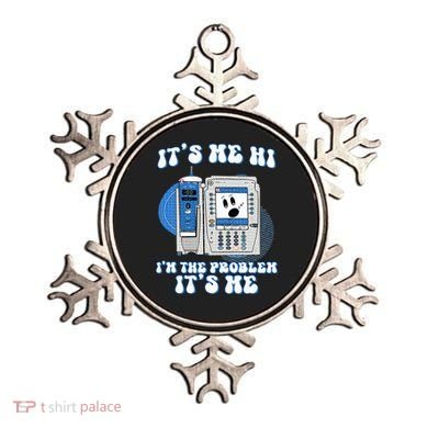Funny Nurse IM The Problem Iv Pump Er Icu Med Surg Rn Ornament