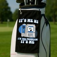 Funny Nurse IM The Problem Iv Pump Er Icu Med Surg Rn Golf Towel thumb 2