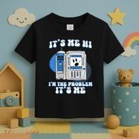 Funny Nurse IM The Problem Iv Pump Er Icu Med Surg Rn Toddler T-Shirt thumb 3