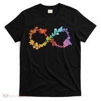 Floral Neurodiversity Infinity Symbol Autism Awareness T-Shirt thumb 0