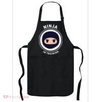 Funny Ninja In Training 1 Apron thumb 0