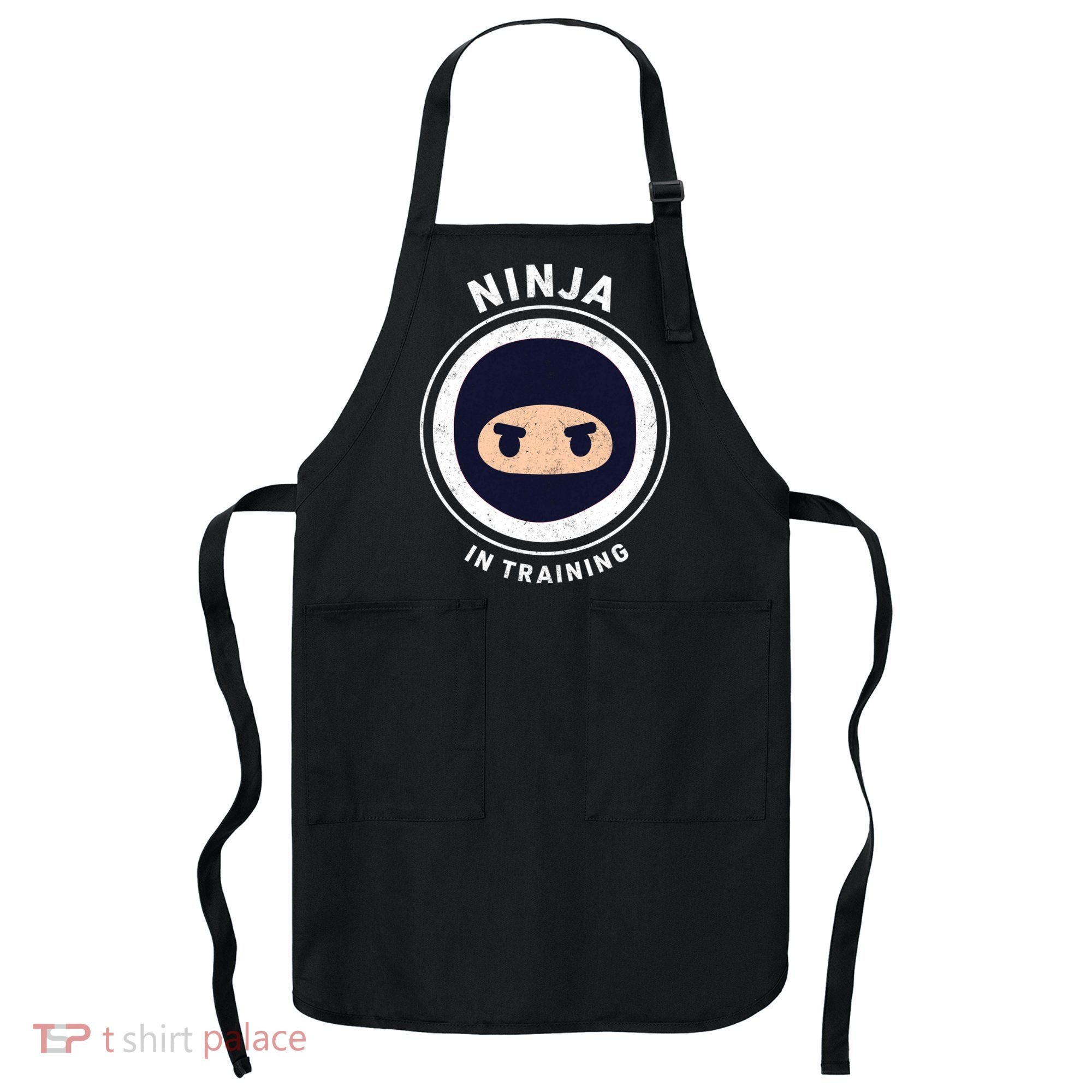 Funny Ninja In Training 1 Apron