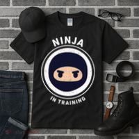 Funny Ninja In Training 1 Tall T-Shirt thumb 3