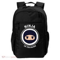 Funny Ninja In Training 1 Backpack thumb 0