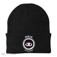 Funny Ninja In Training 1 Beanie thumb 0