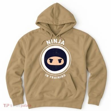 Funny Ninja In Training 1 Hoodie